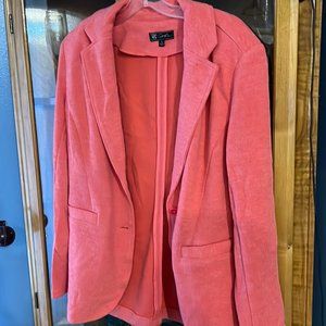 Salmon two button jacket